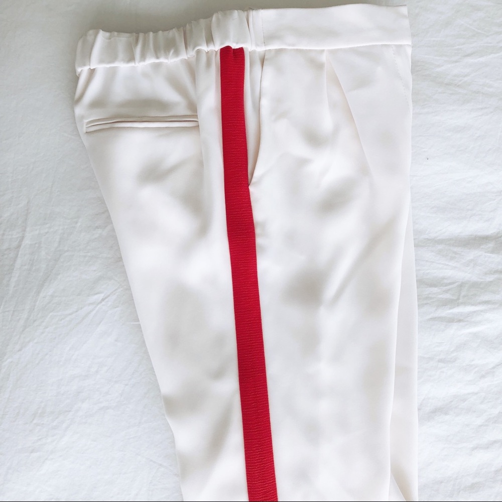 TopShop Side Stripe Straight Leg Pant